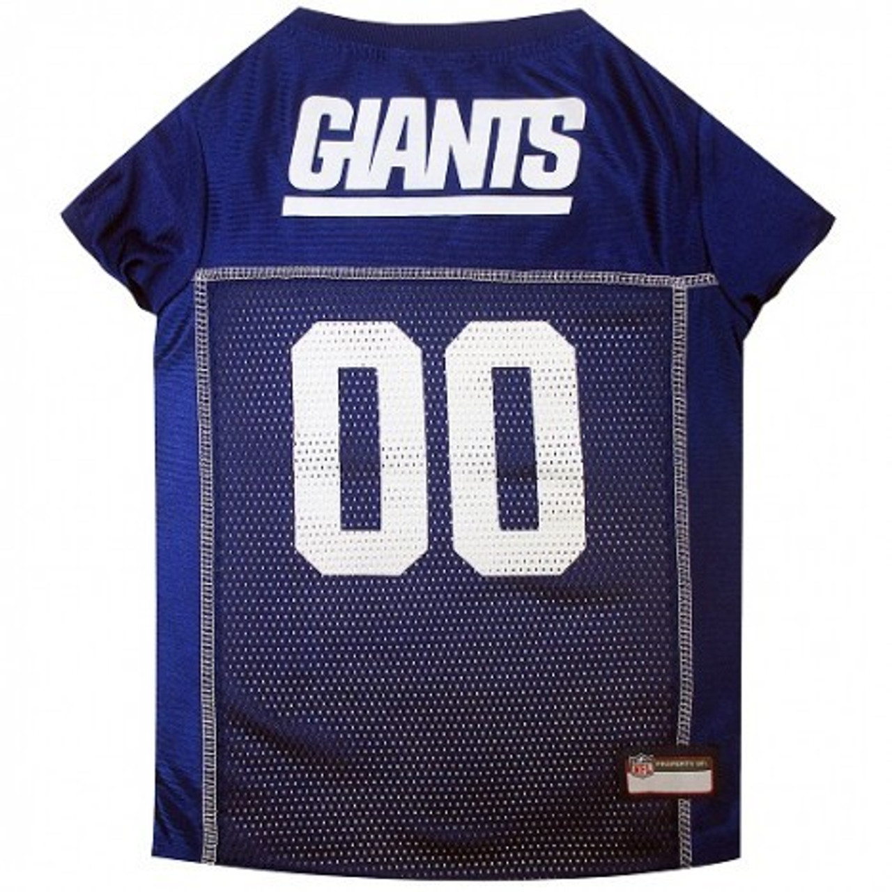 New York Giants Dog Jersey - Blue Trim