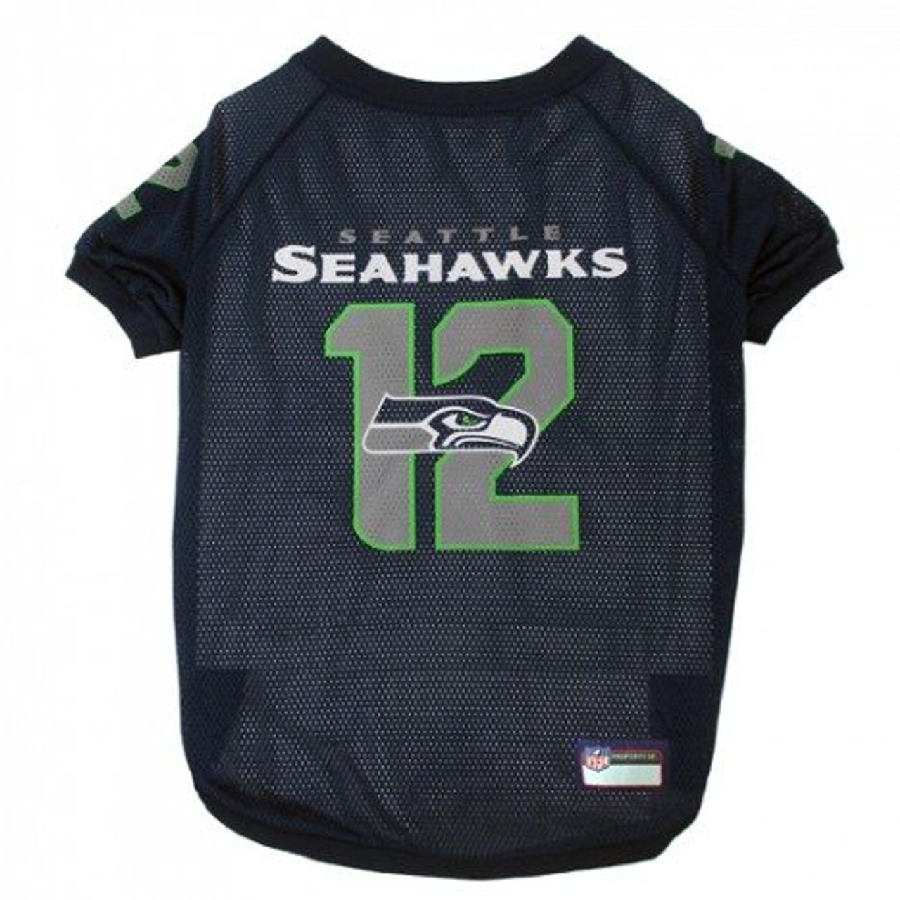 seattle seahawks pet jersey