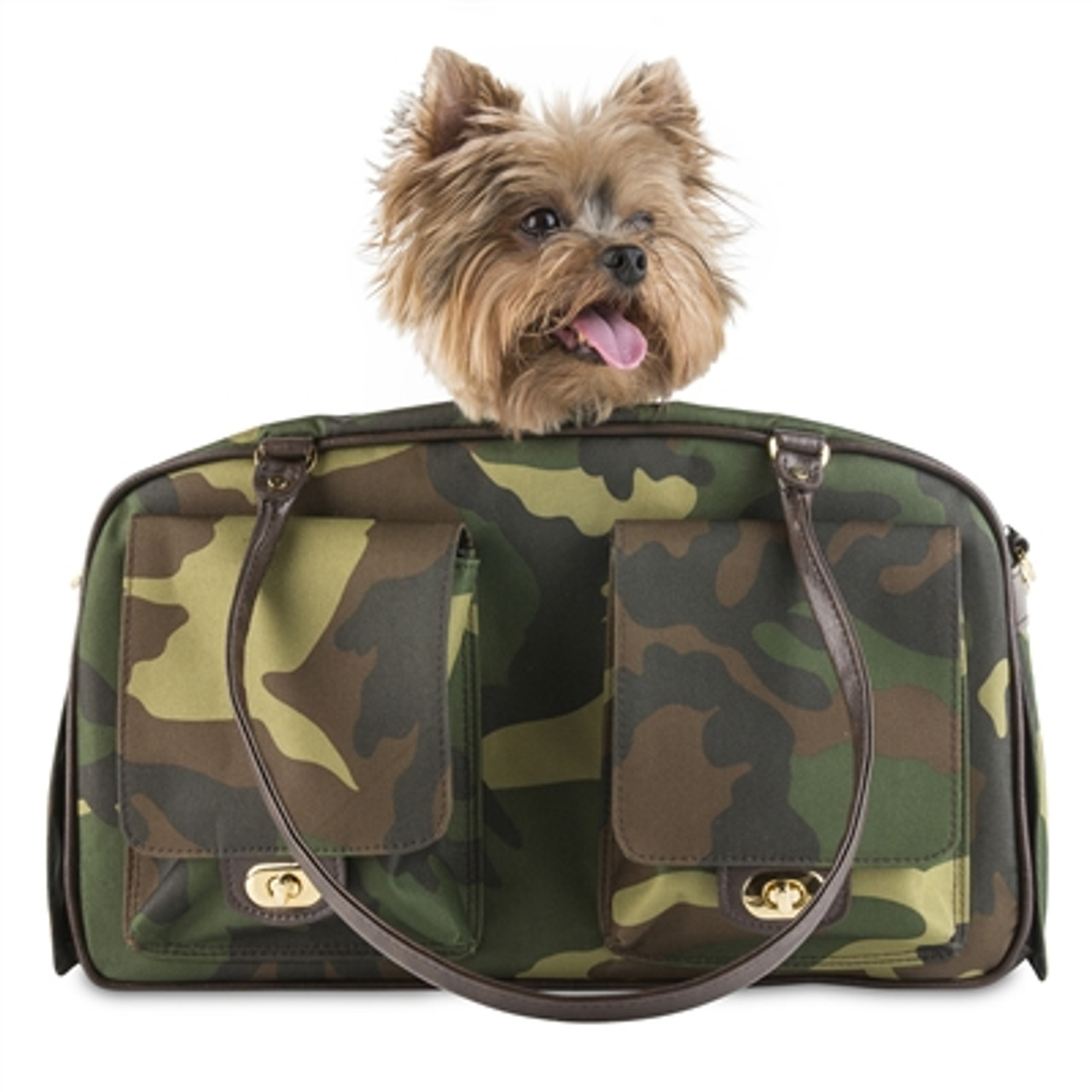 JL Duffel Camouflage Dog Carrier