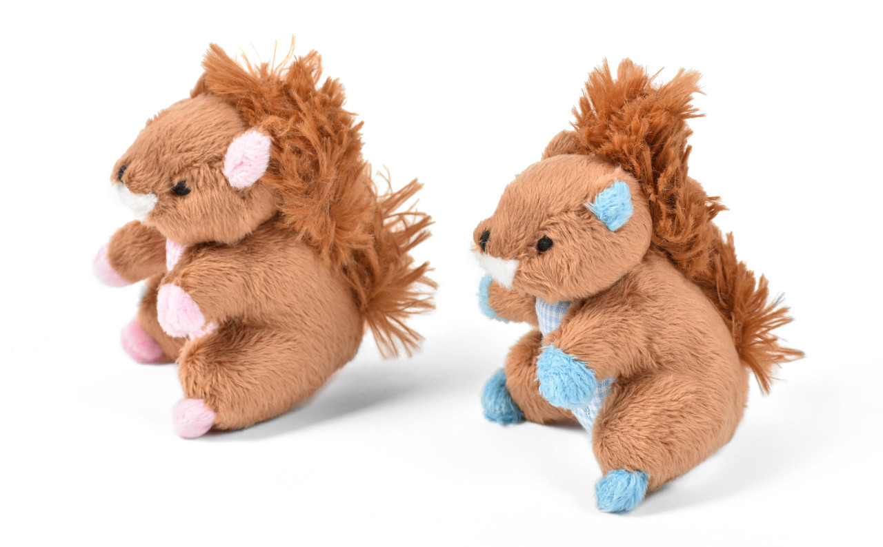 Oscar Newman Squirrel Pipsqueak Toy