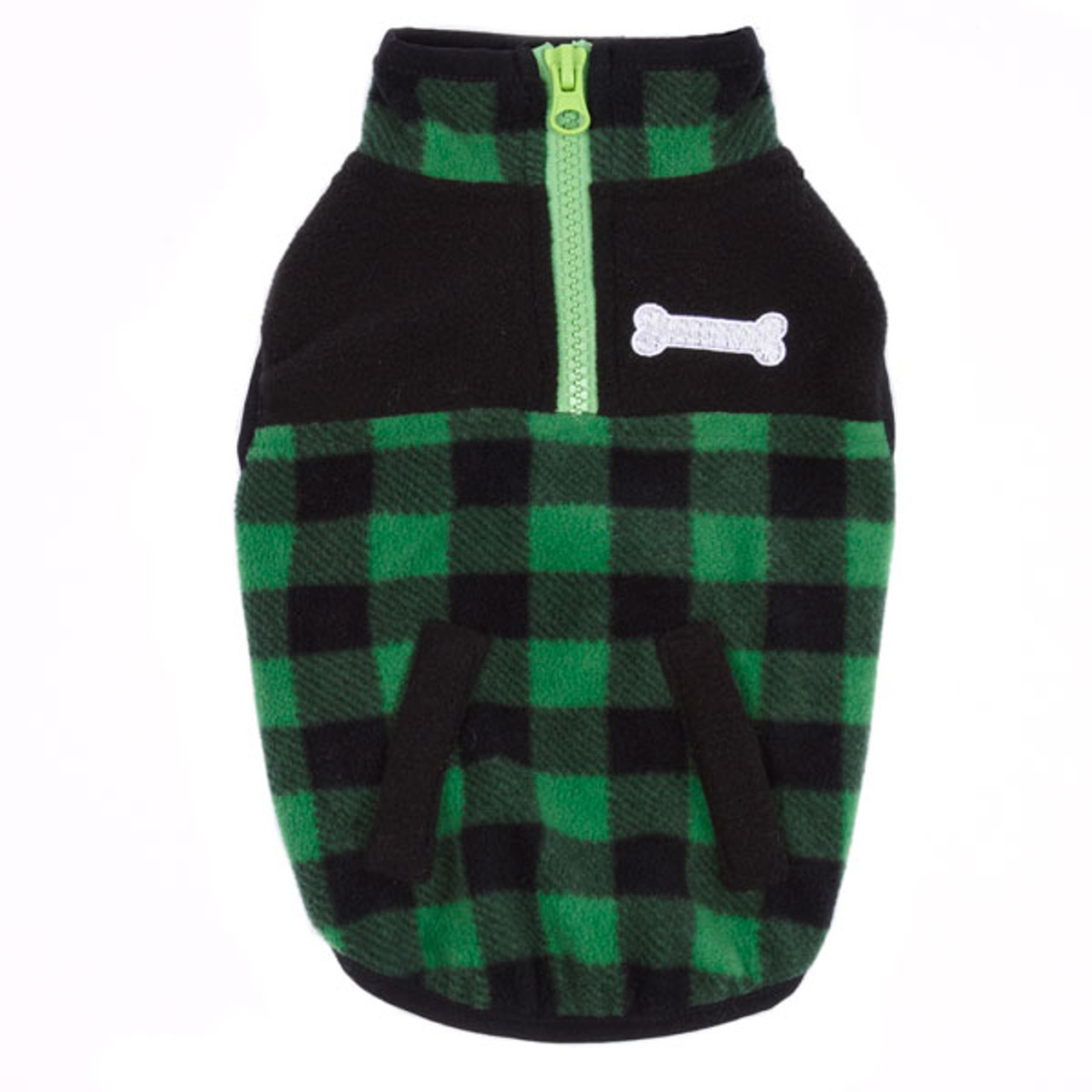 Buffalo Plaid Fleece Jacket