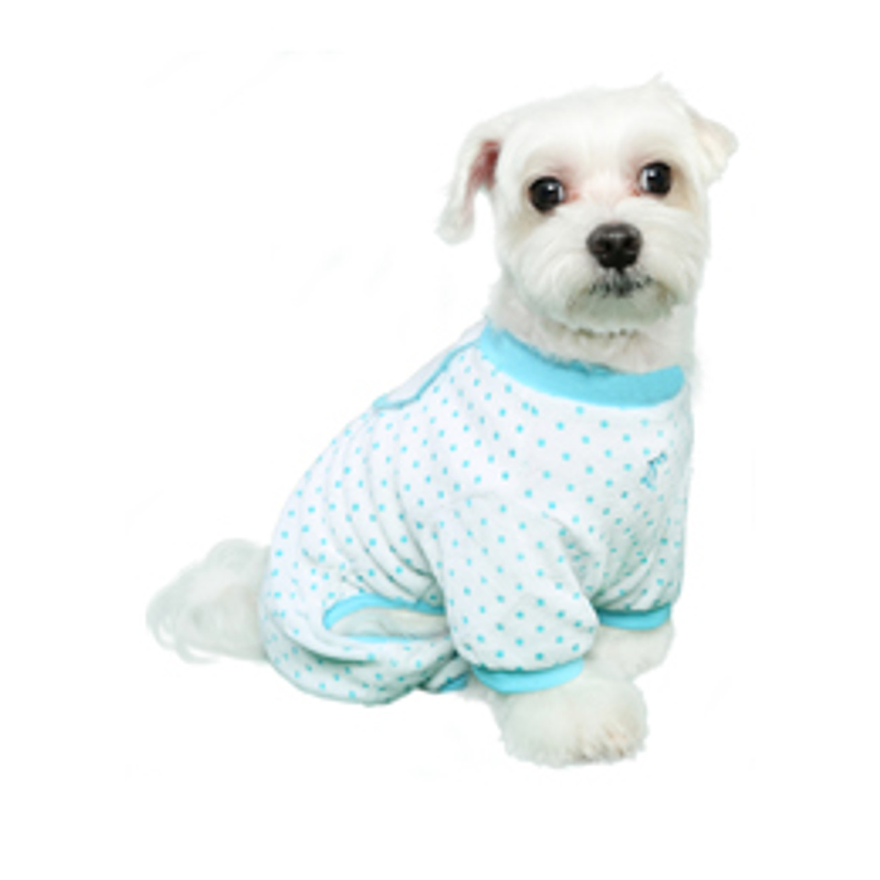 Llama Dog Pajama - Blue