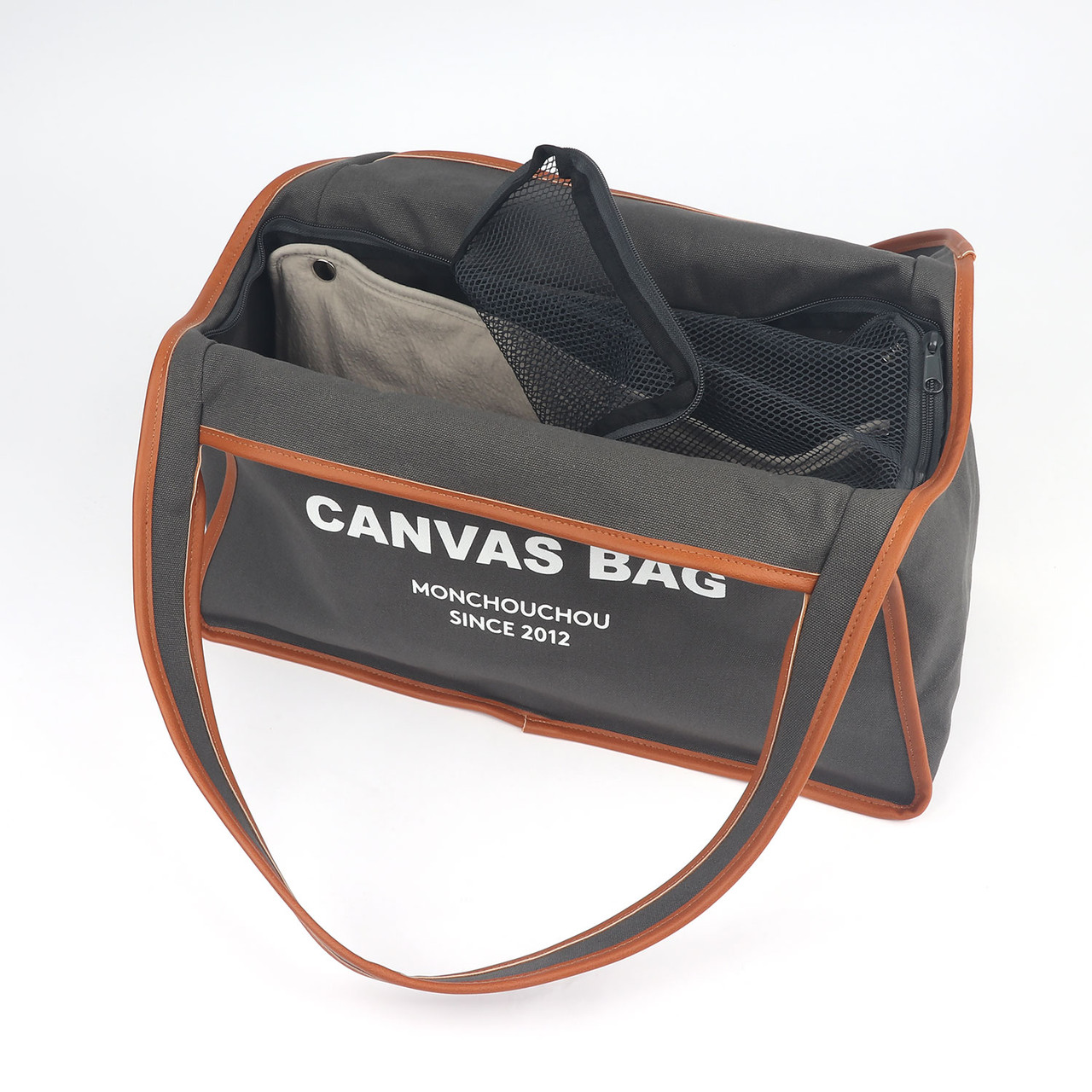 The Canvas Bag - Charcoal