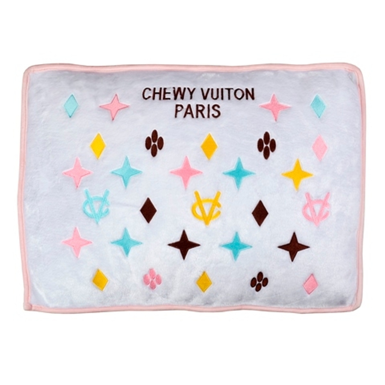 White Chewy Vuiton Bed