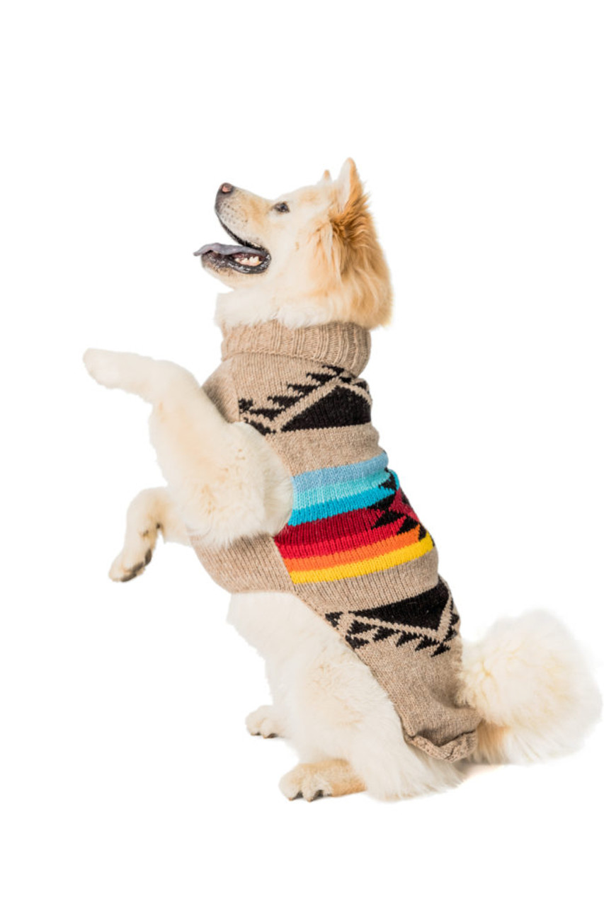 Painted Desert Wool Dog Sweater