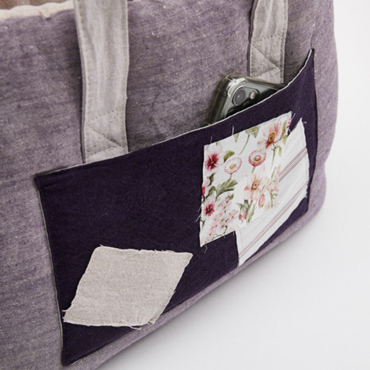 Louisdog Patchwork Linenaround Bag