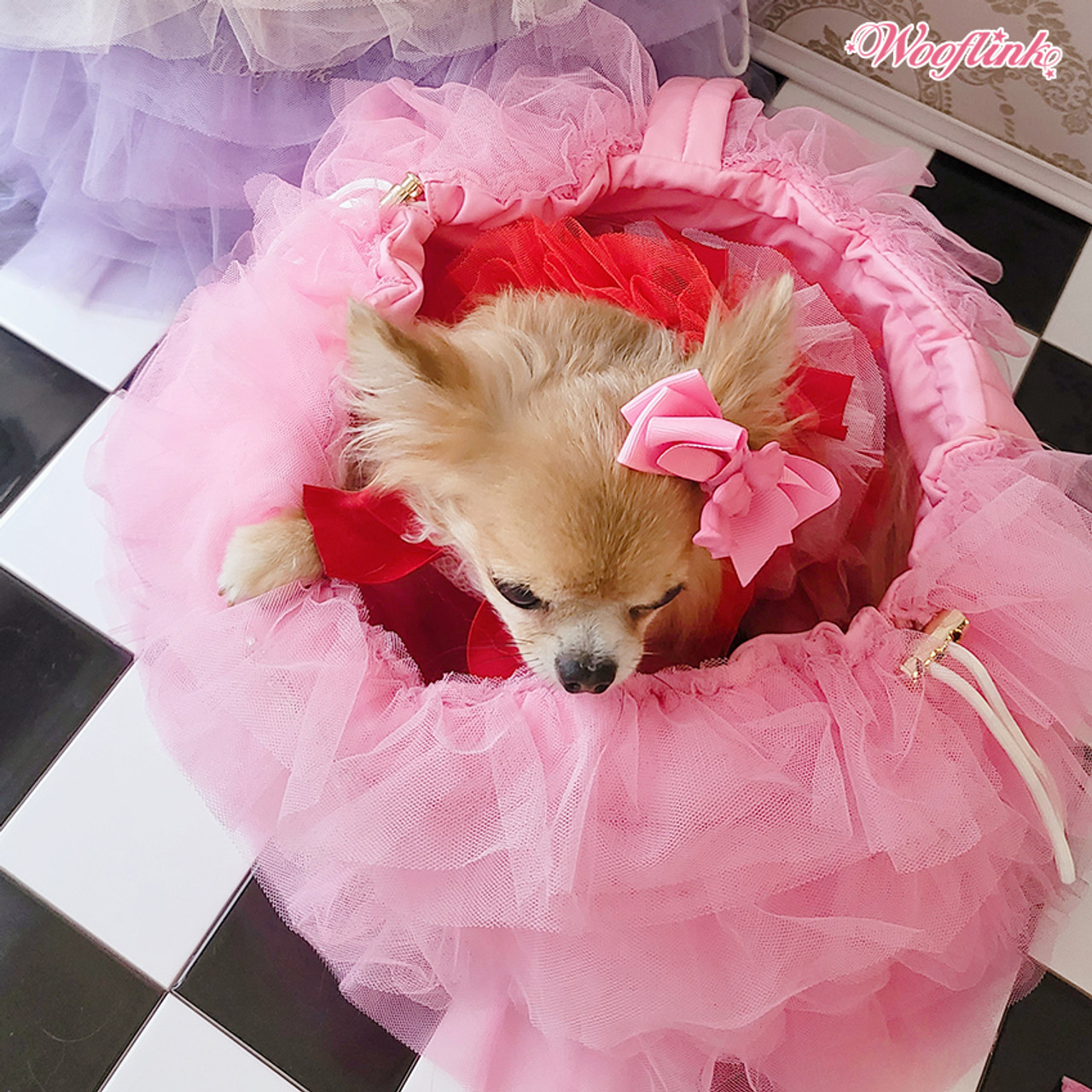 WOOFLINK DAYDREAM BAG ウールリンク Wooflink Daydream Bag ♥ Tulle - Funny Fur