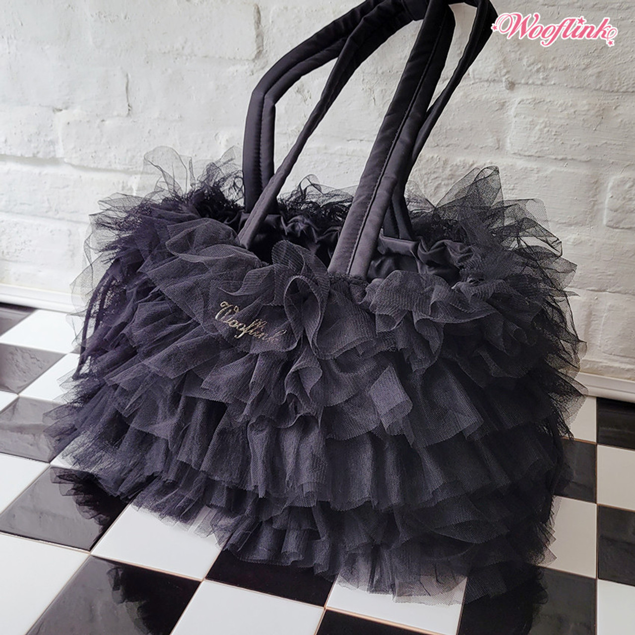 WOOFLINK DAYDREAM BAG ウールリンク Wooflink Daydream Bag ♥ Tulle - Funny Fur