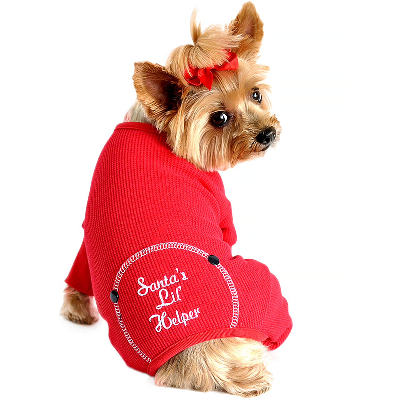 Christmas Dog Pajamas - Santa's Lil' Helper