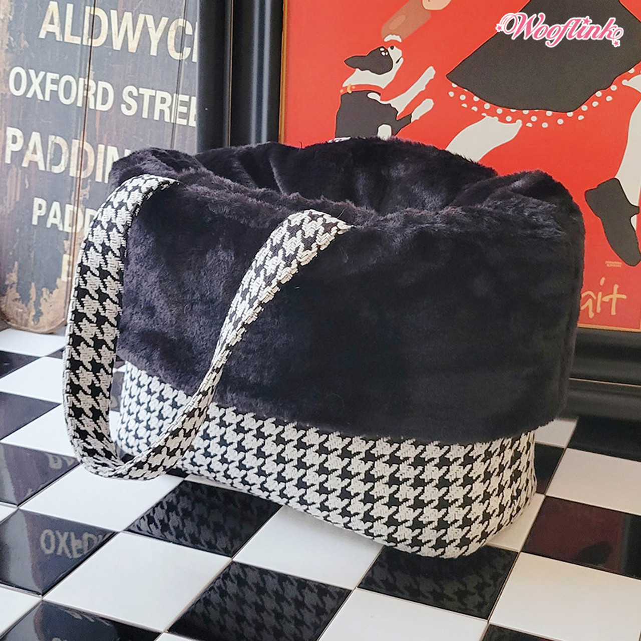 Louisdog Patchwork Linenaround Bag