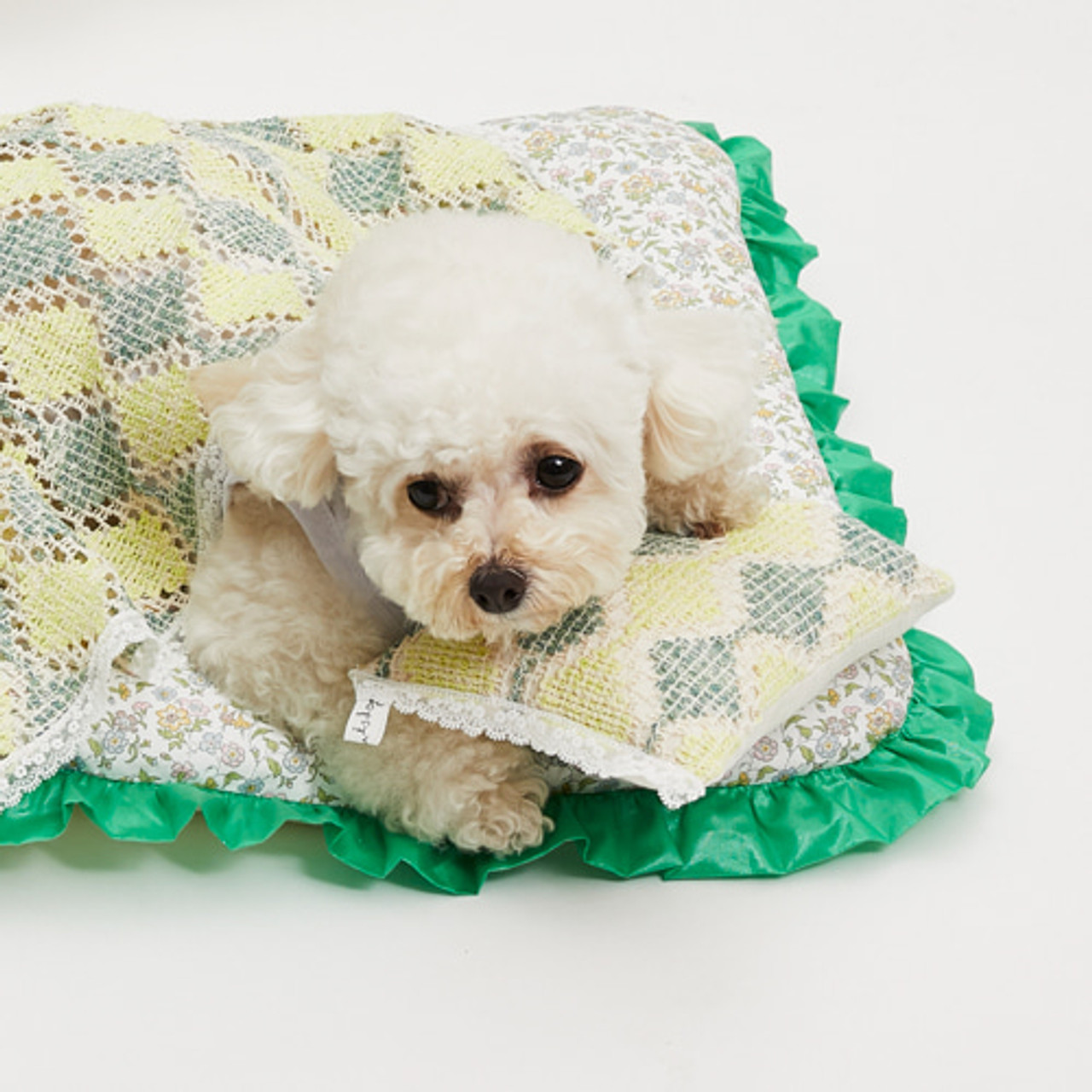 Summer Knit Mini Pillow
