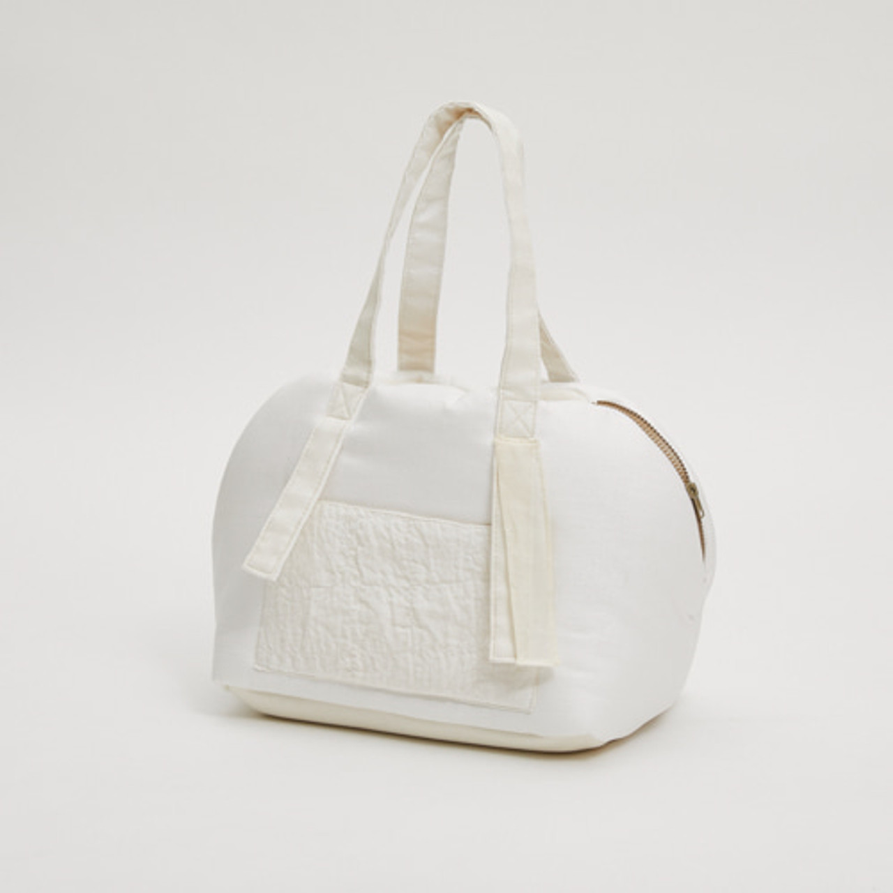 Lousidog Straw White Around Bag