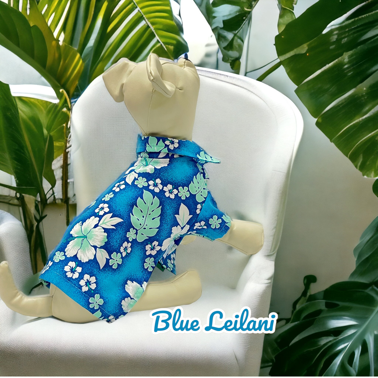 Blue Leilani Aloha Shirt