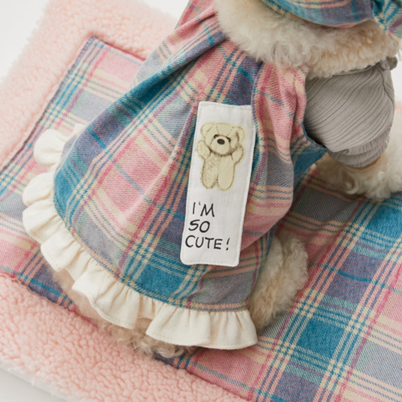 Louisdog Marshmallow Dress