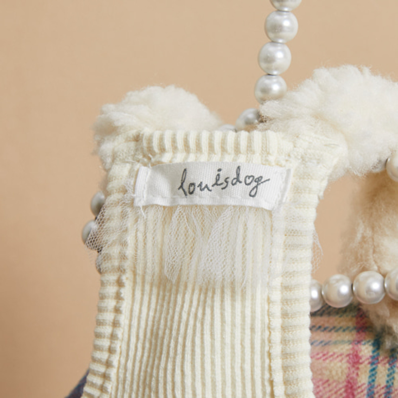 Louisdog Marshmallow Dress