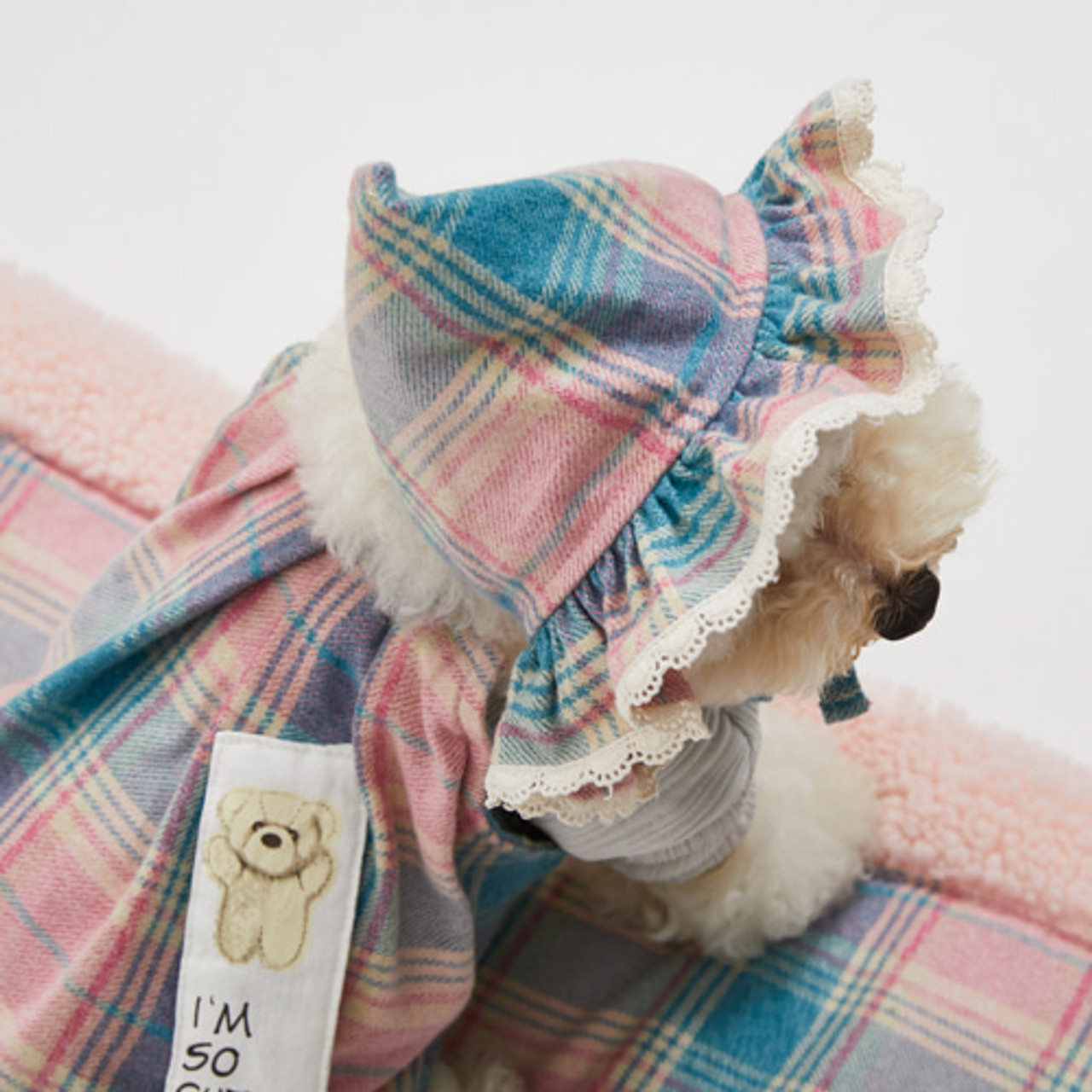 Louisdog Marshmallow Bonnet