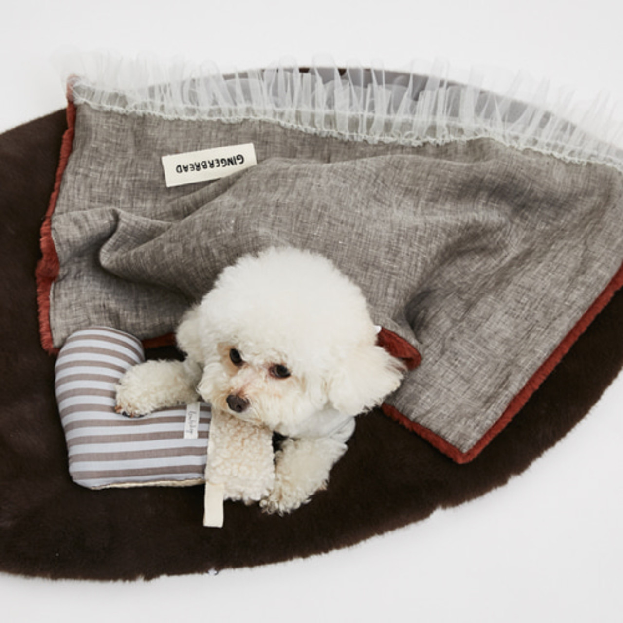 Louisdog Ginger Bread Tutu Blanket