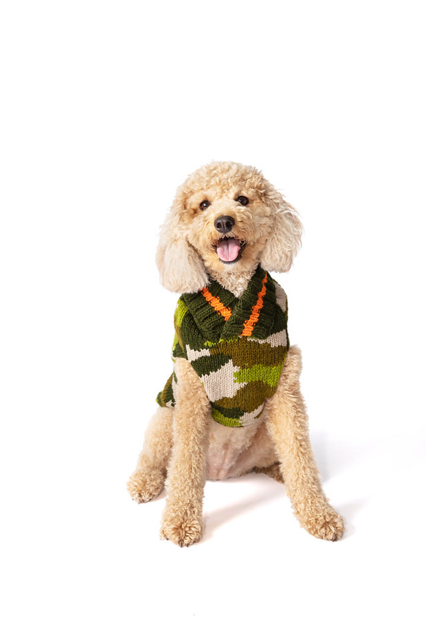 Camo Dog Sweater