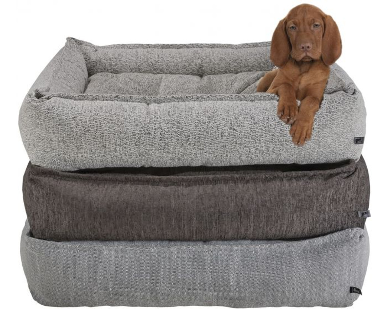 Bowsers Diamond Performance Chenille Sterling Lounge Bed