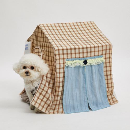 ルイスドッグ ピンカーブーHouseCover Petit Louisdog Malibu Peekaboo Dog House