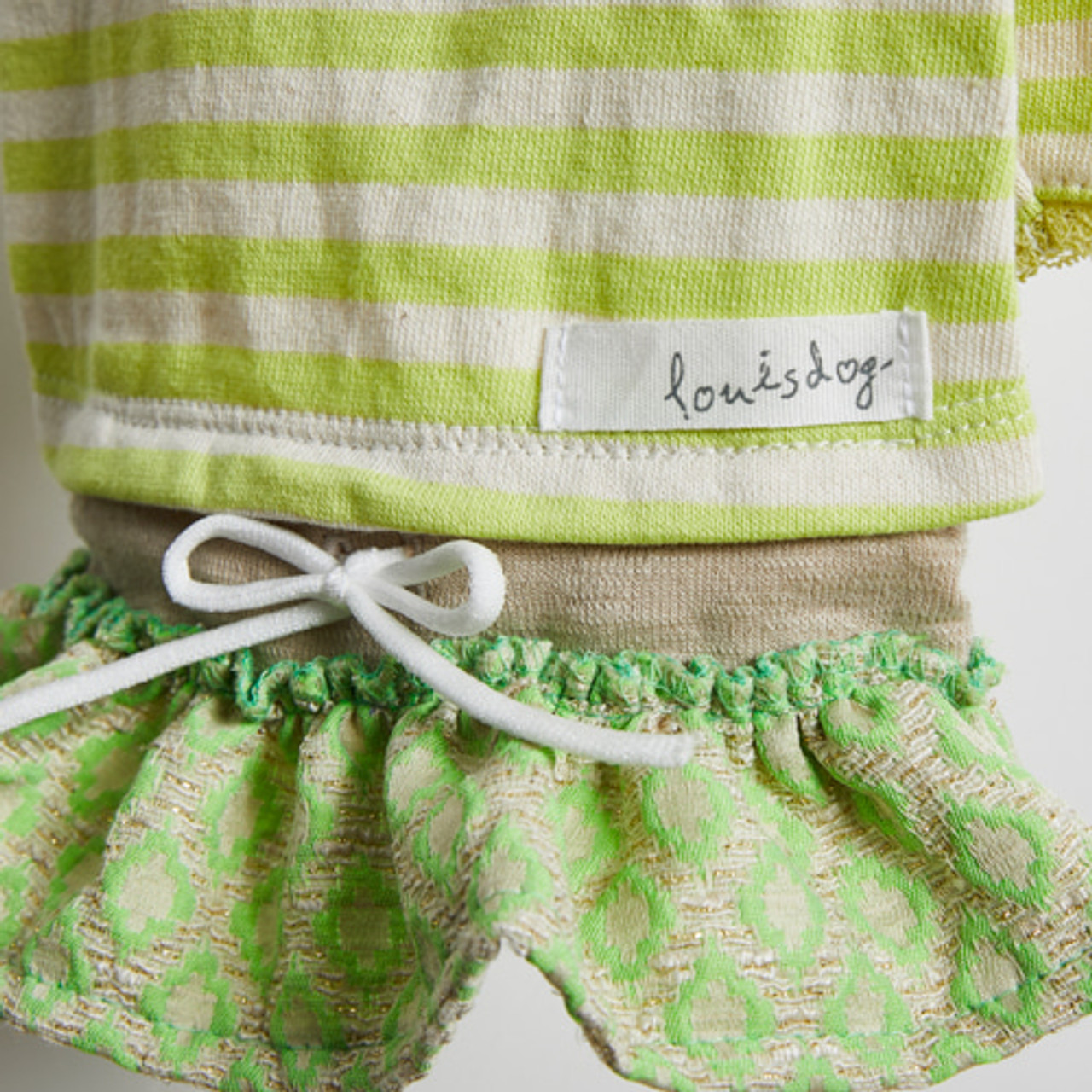 Louisdog Glam Lime Dress