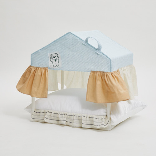 Louisdog BlueWave Cabana Peekaboo Dog House