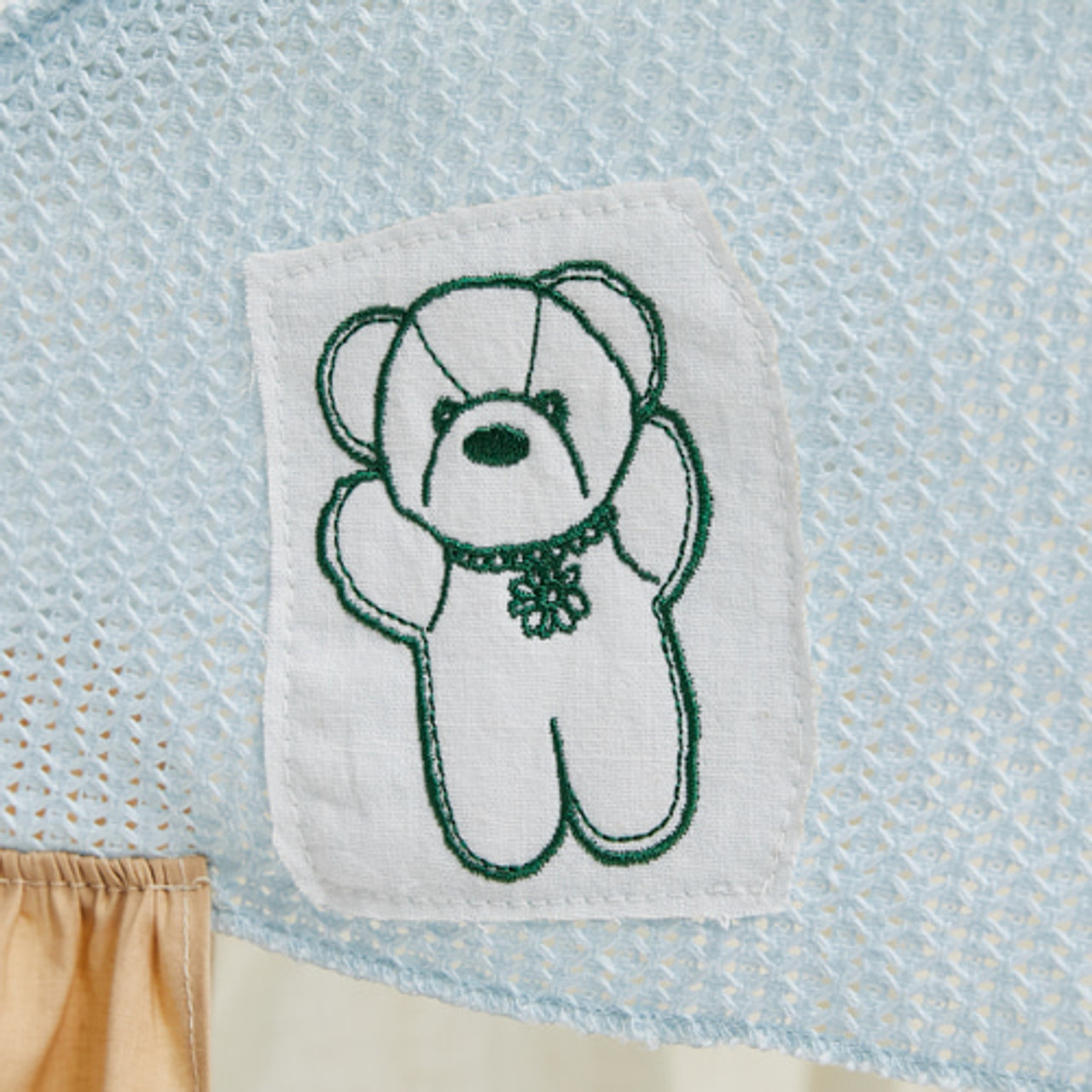 Louisdog BlueWave Cabana Peekaboo Dog House