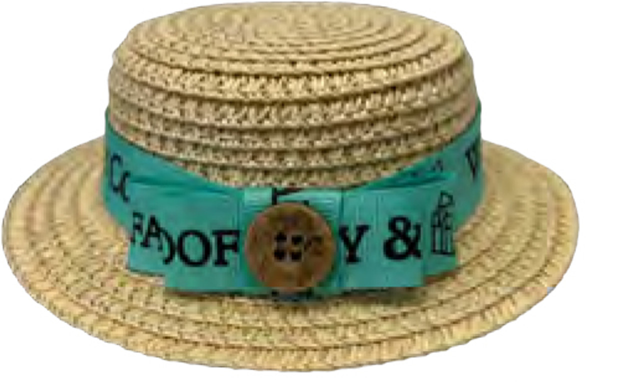 Wooffany & Co. Coconut Button Hat