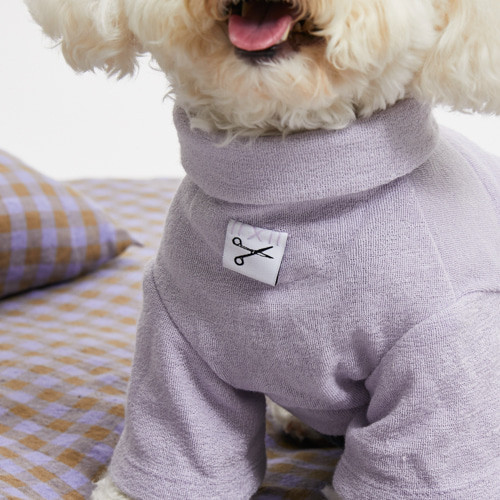 Louisdog Lavender Pique Shirt