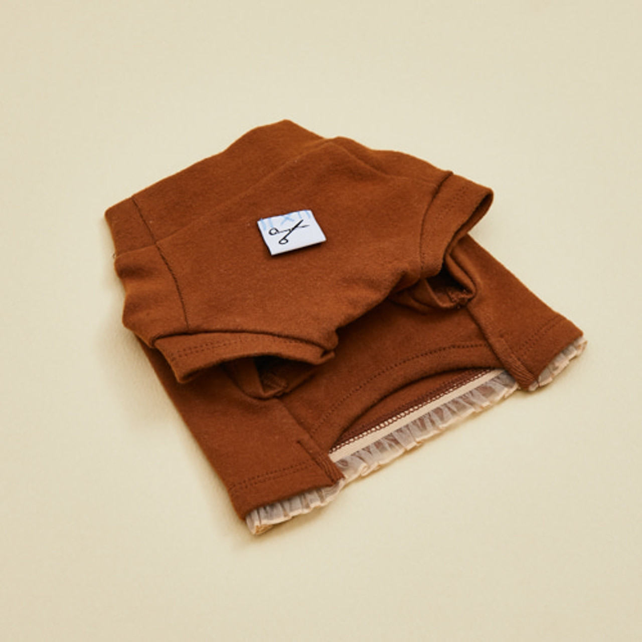 Louisdog Ghost Teddy Tee/Camel