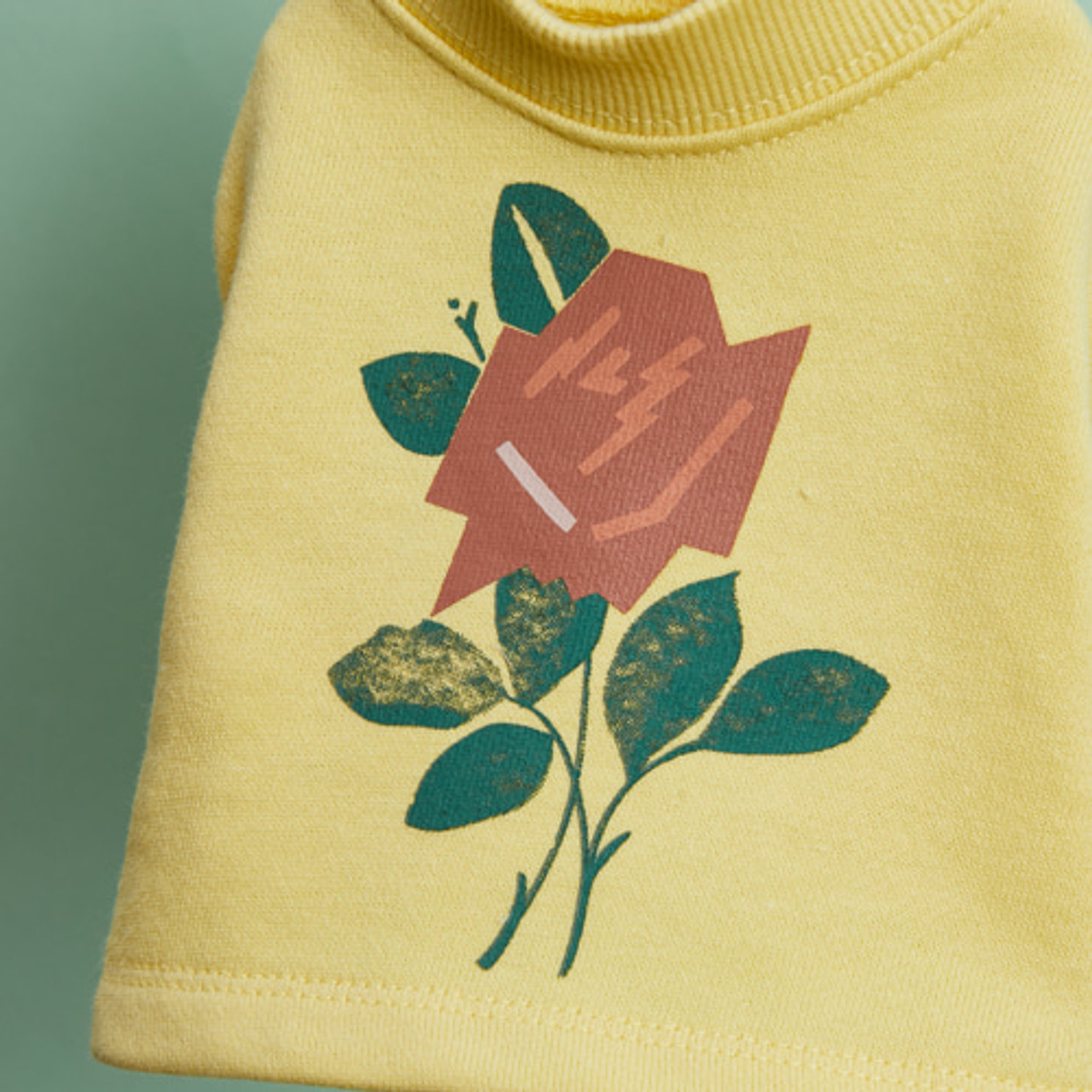 Louisdog Red Rose Tee