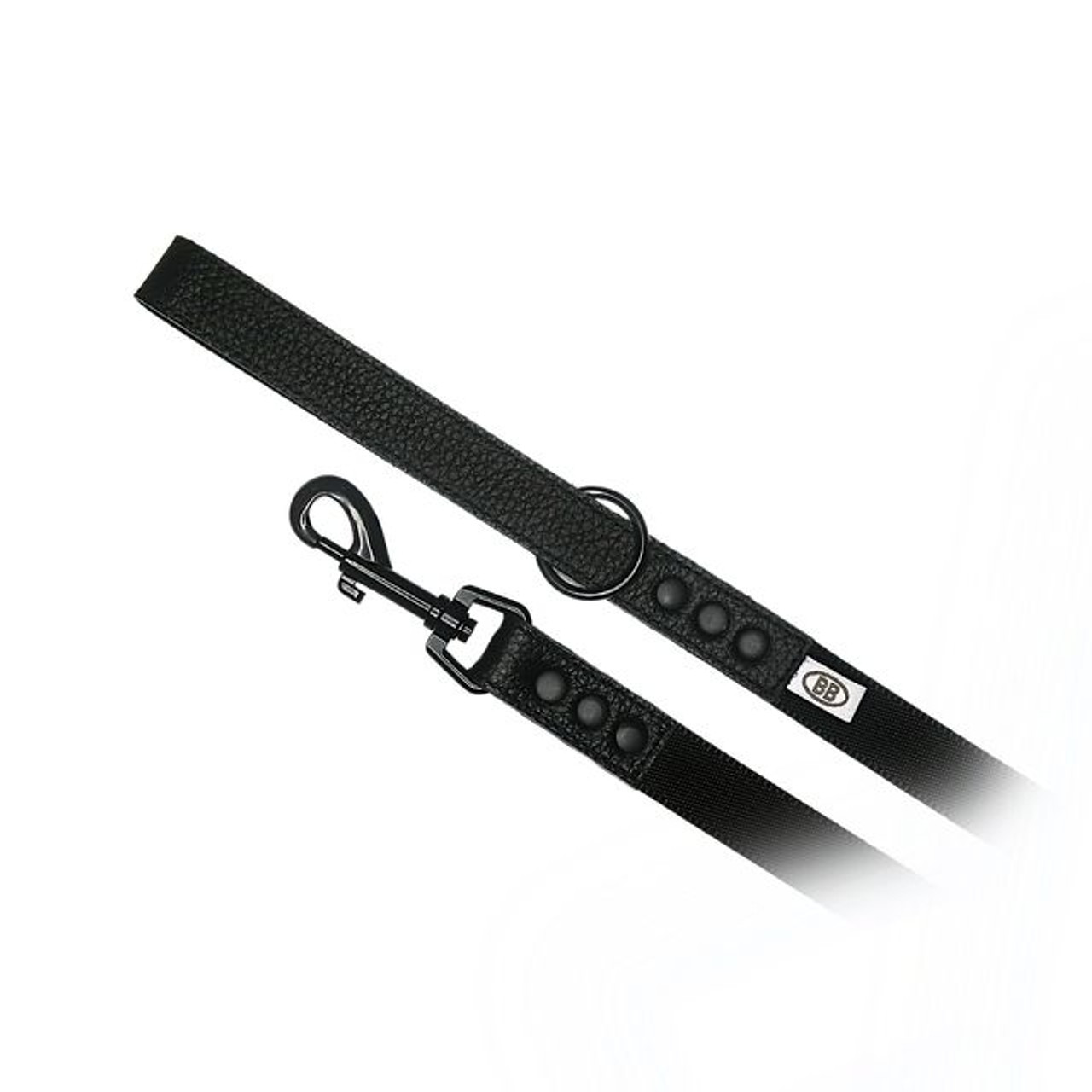 Buddy Belt Pebble Grain Dog Harness - Black Knight