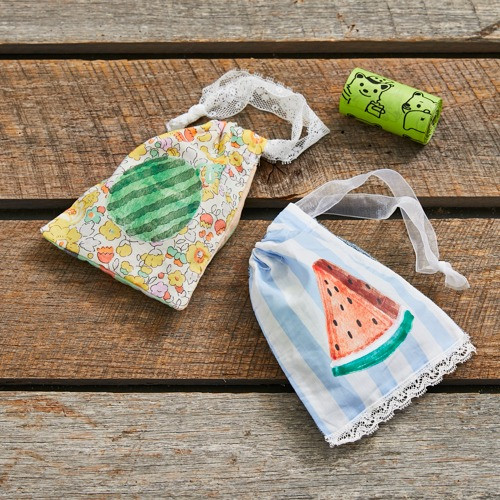 Louisdog Watermelon Poo Bag