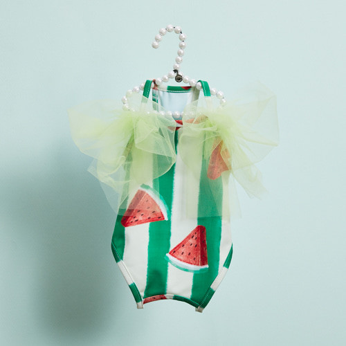 Louisdog Pool Club/Watermelon Bodysuit