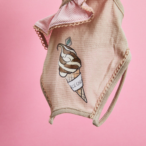 Louisdog Pool Club/Choco Bodysuit