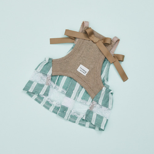 Louisdog La Seta Kale Dress