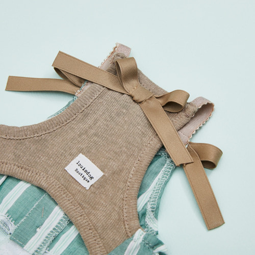 Louisdog La Seta Kale Dress