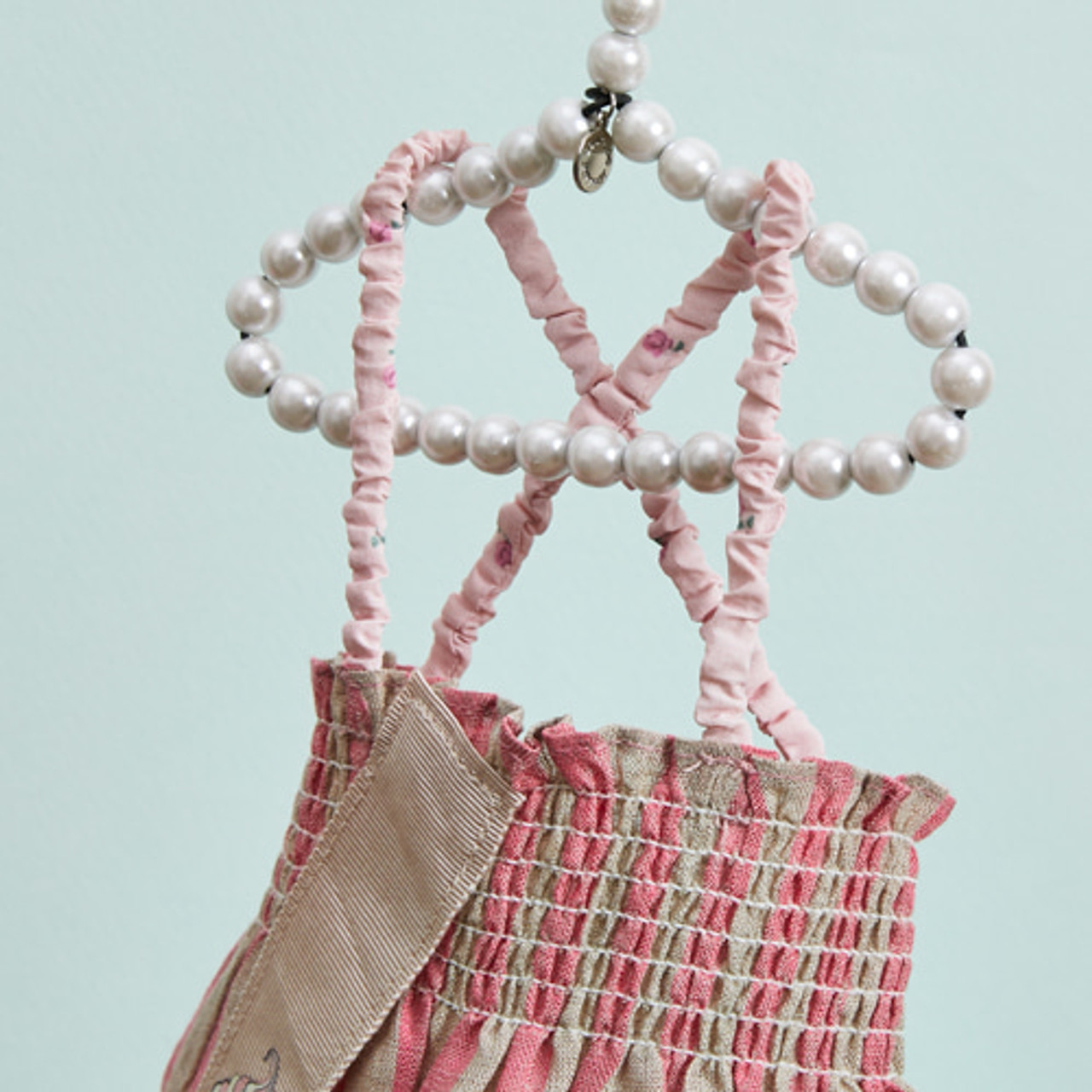 Louisdog Linen Sun Dress/Strawberry Cone