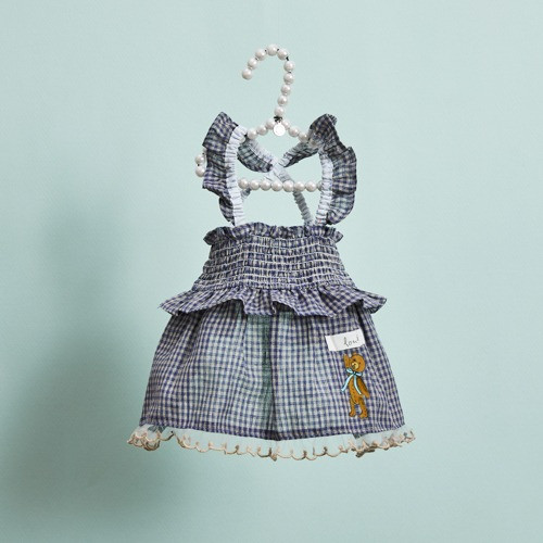 Louisdog Linen Sun Dress/Teddy