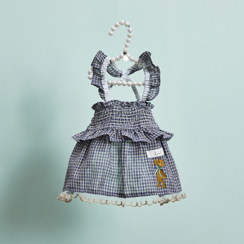 Louisdog Linen Sun Dress/Teddy