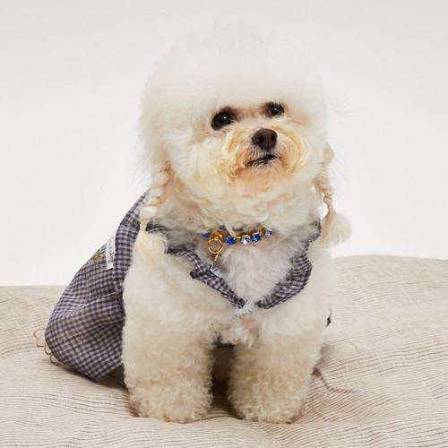 Louisdog Linen Sun Dress/Teddy