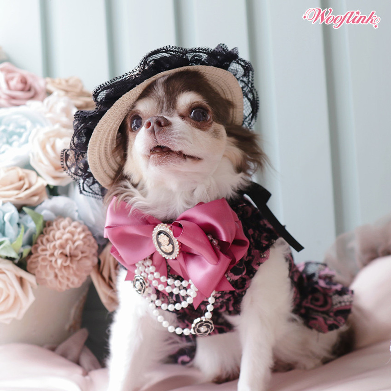 Wooflink First Date Straw Hat