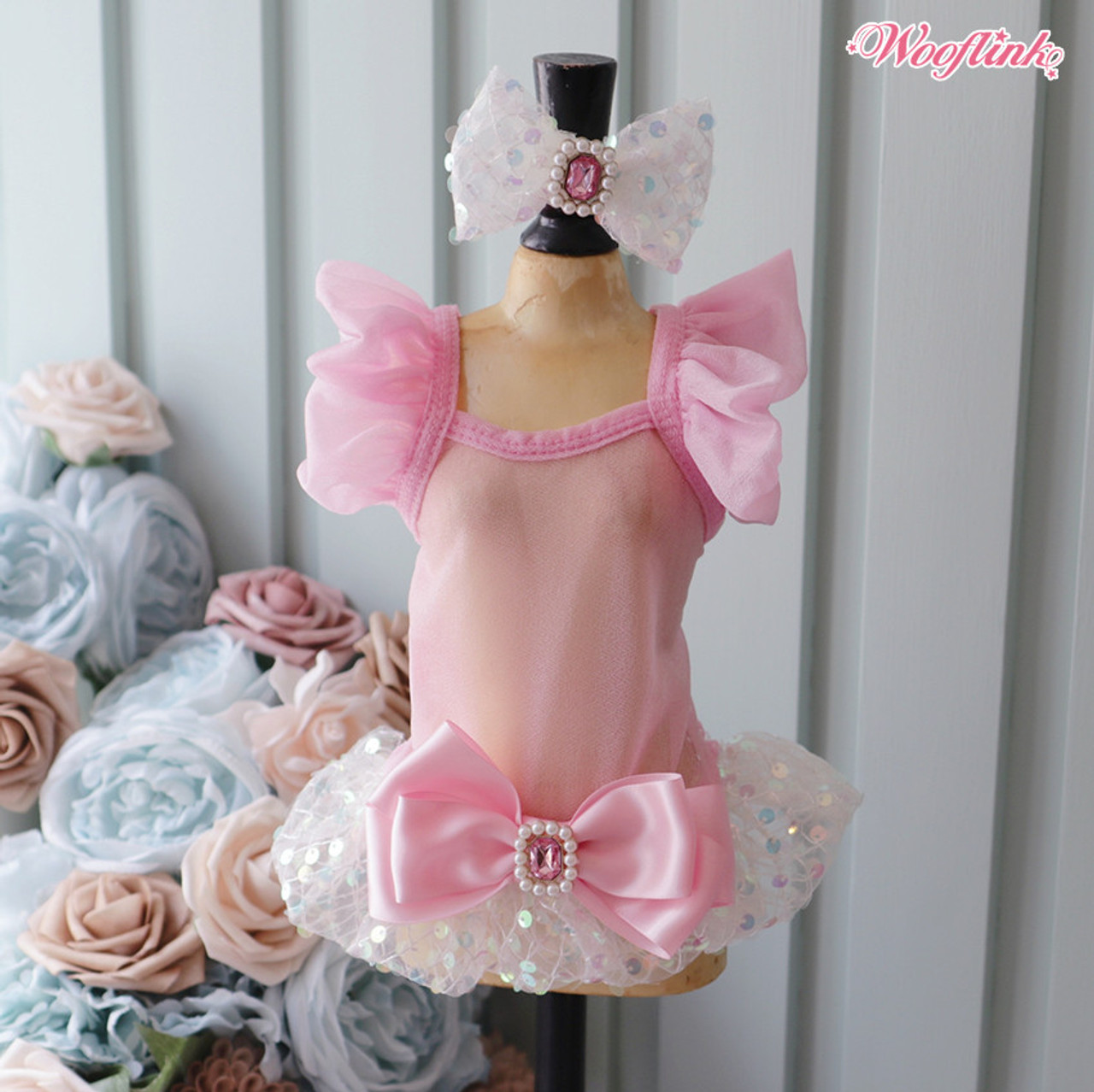 Wooflink Bubble Gum Mini Top
