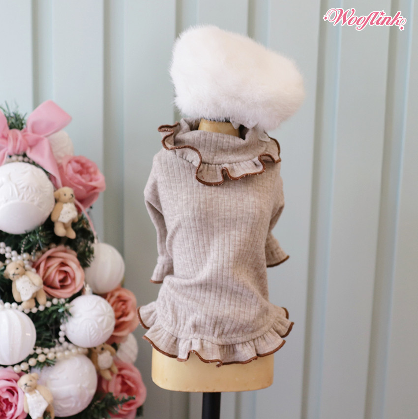 Wooflink Luxe Fur Beret 2