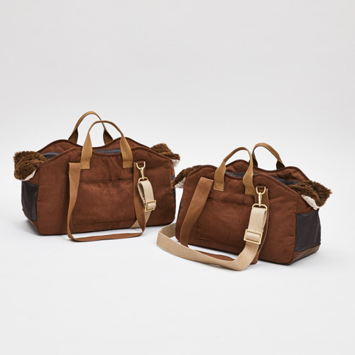 Louisdog Espresso Suede SWAG Bag