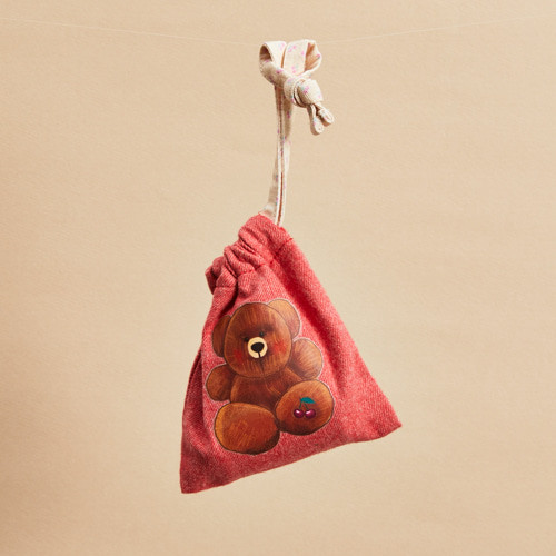 Louisdog Cherry Teddy Poo Bag