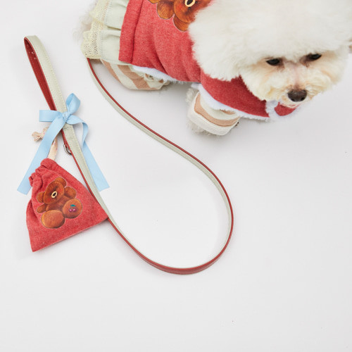 Louisdog Cherry Teddy Poo Bag