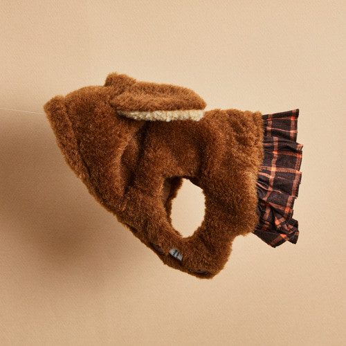 Louisdog Bunny Hoody/Cocoa