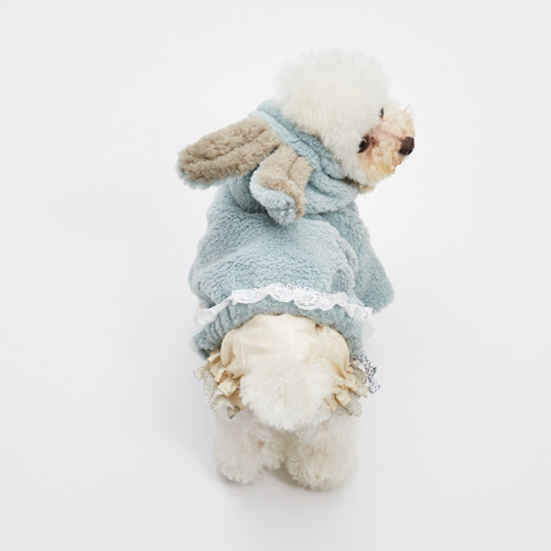 Louisdog Bunny Hoody/Mint