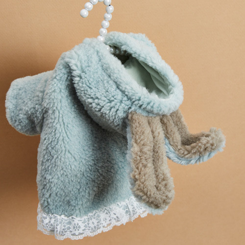 Louisdog Bunny Hoody/Mint